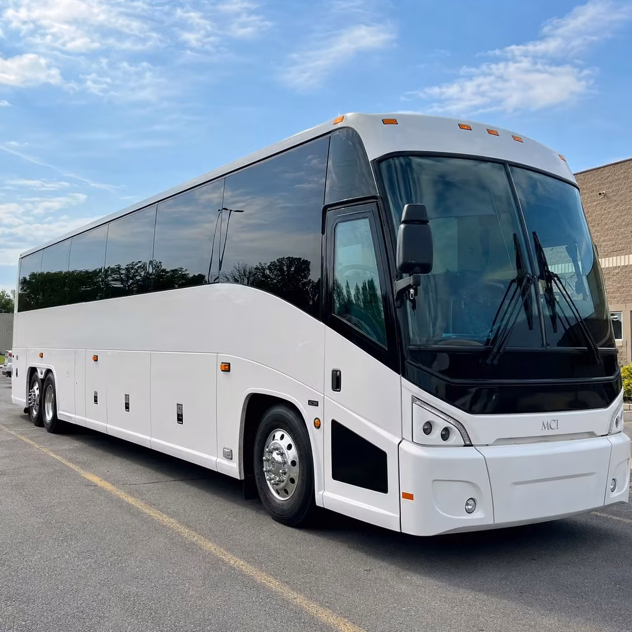 56 passenger charter bus