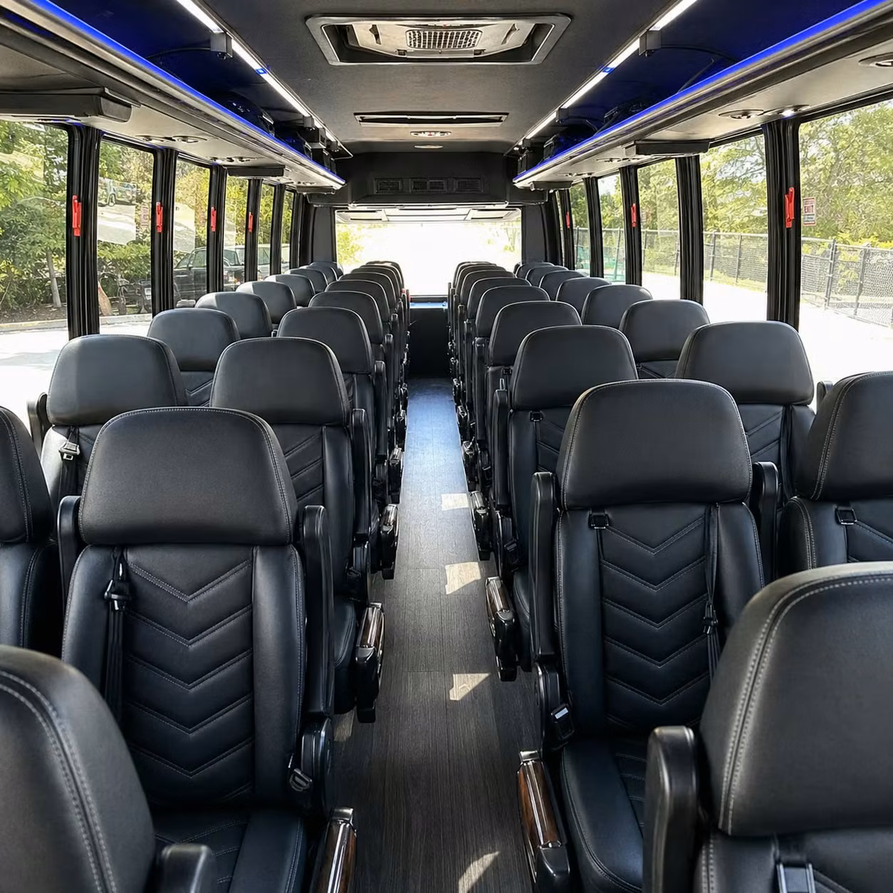 clinton 30 passenger minibus rental