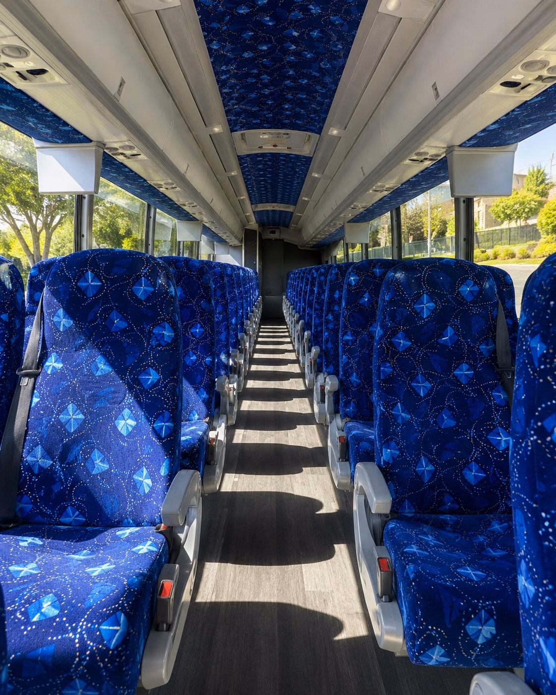 clinton long distance charter bus rentals
