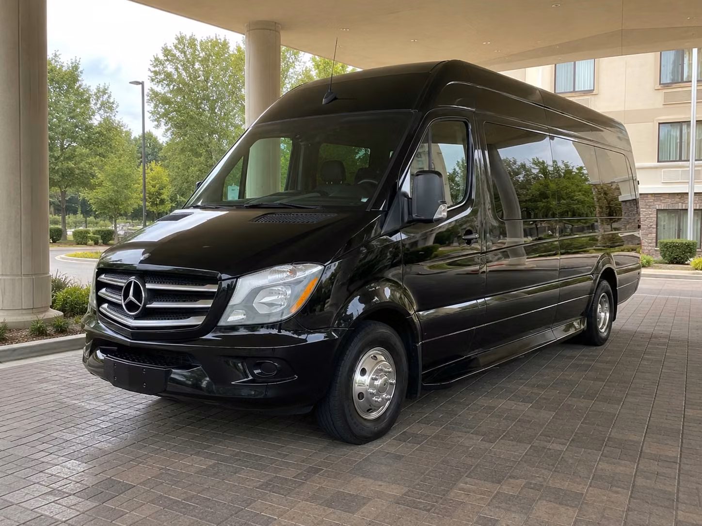 clinton sprinter van rental with driver