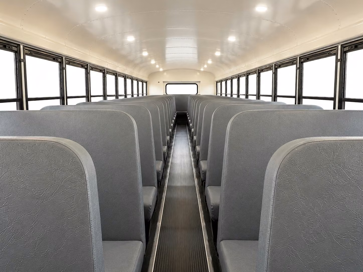 school bus interior