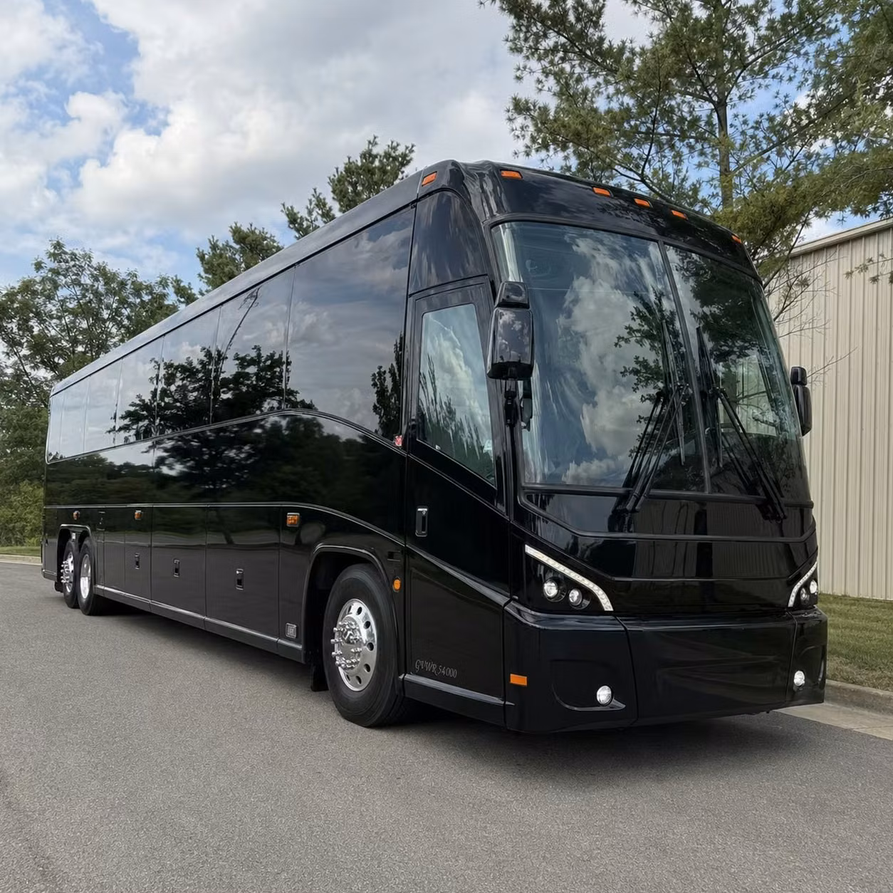 use a clinton charter bus for corporate events off site meetings and team outings